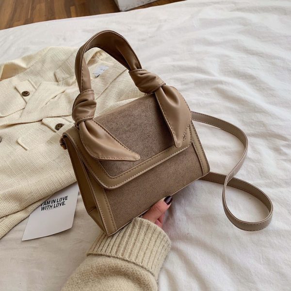 1415700117218 Casual retro temperament frosted messenger bag women